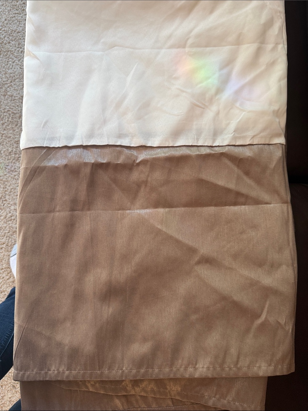 King bed skirt. Never used came with set